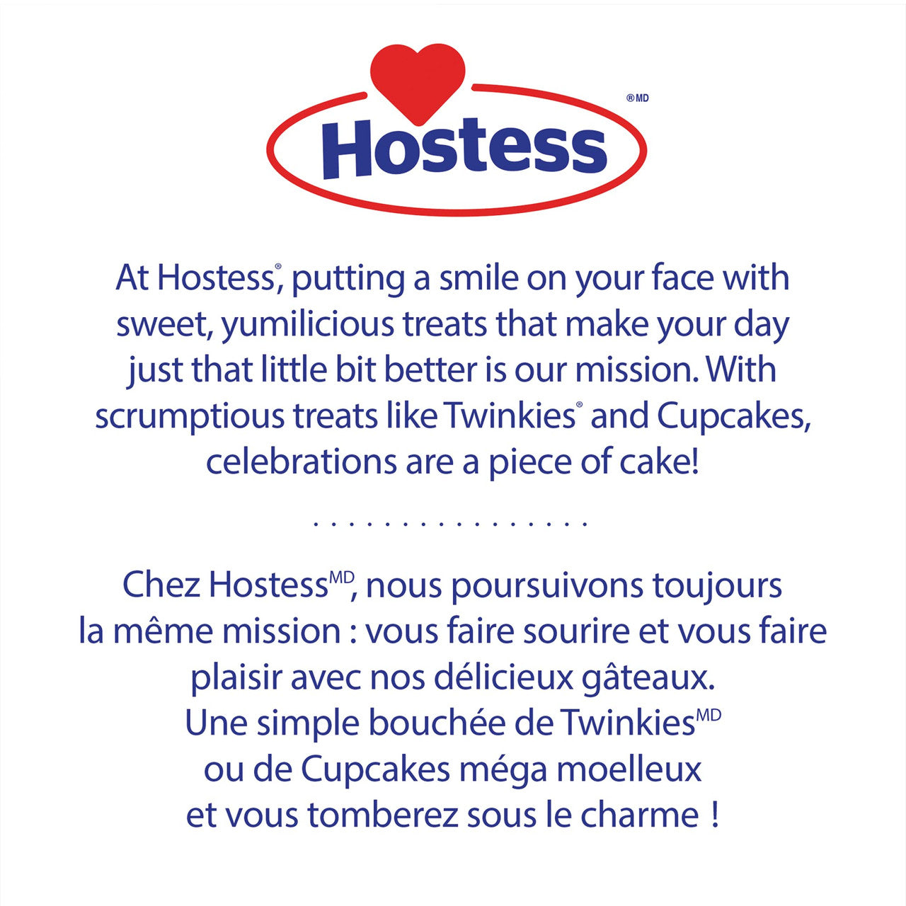 Hostess Vanilla Cupcakes with Frosting and Creamy Filling, Snack Cakes, Contains 6 Cupcakes (Twin Wrapped), 206g/7.3 oz, Box, {Imported from Canada}